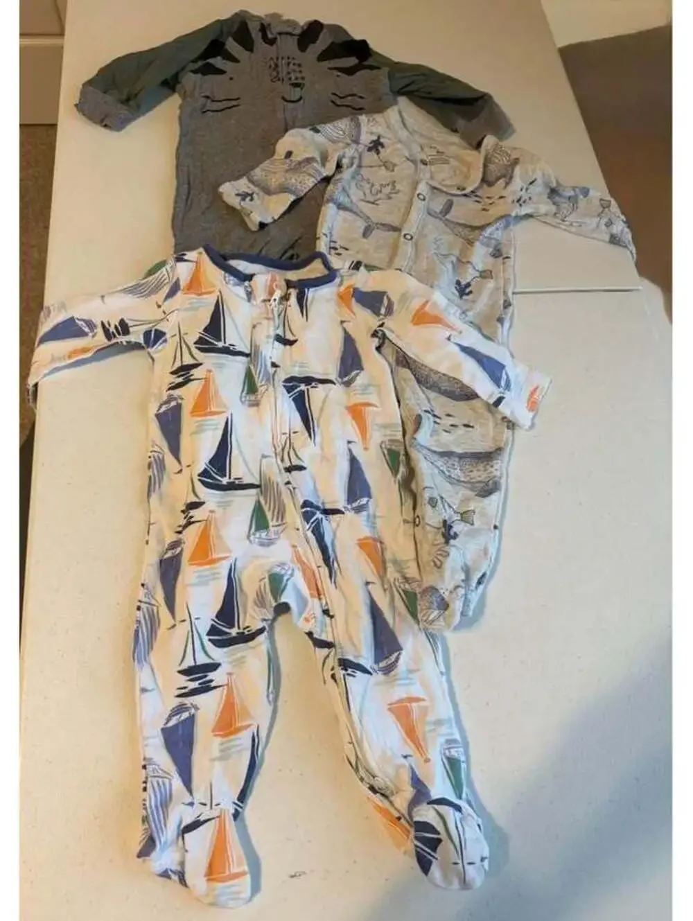 Carter's 9M Footie Pajamas - 3 Pack